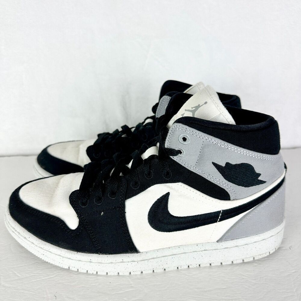 Nike Jordan 1 Mid SE Sail Light Steel Grey Size 9.5 DV0427-100
